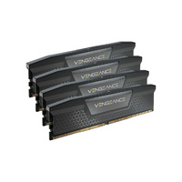 Corsair VENGEANCE® RGB 192GB (4x48GB) DDR5 DRAM 5200MT/s CL38 Memory Kit — Black optimized for Intel® motherboards