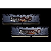 G.SKILL F4-3200C16D-16GFX 16GB (2 x 8GB)/ PC4-25600 / DDR4 3200 Mhz/ Timings 16-18-18-38/ Voltage 1.35V/ Flare X