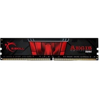 G.SKILL F4-3200C16S-8GIS 8GB (1 x 8GB)/ PC4-25600 / Aegis DDR4 3200 Mhz/ Timings 16-18-18-38/ Voltage 1.35V/ N
