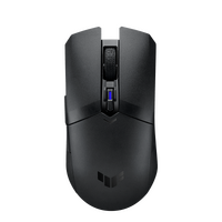 ASUS P306 TUF Gaming M4 Wireless Gaming Mouse, Lightweight Ambidextrous With Dual Wireless Modes, 12,000dpi, 6 Programmable Buttons, Antibacterial