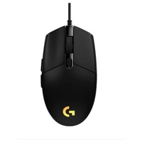 Logitech G203 LIGHTSYNC RGB 6 Button Gaming Mouse 200 – 8,000 dpi USB data format: 16 bits/axis USB report rate:1000Hz (1ms) Microprocessor: 32-bitARM