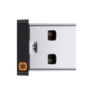 Logitech USB Unifying Receiver Connects Wireless Keyboard Mouse Multiple 6 Devices to Your Computer 10m Range Tiny Size 910-005239 = 910-005934