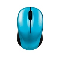 Verbatim GO Nano Caribbean Blue Mouse Wireless 2.4GHz Wireless Optical, Ultra Compact, 3 Buttons, 1600dpi, Nano Receiver