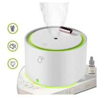 Sansai HUD-304D Humidifier W/ Build-in Battery colour-changing LED lights moisturize air reduce dust unpleasant smell 6H continuous quiet easy clean