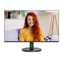 AOC 27' IPS, 100Hz, 250cd/m2,  Full HD,  2w Speakers, 3-Way Frameless Slim HDMI, VGA Tilt Low Blue, Flicker Free, VESA 100mm, Office Monitor
