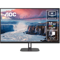 AOC U32V5N 32' 4K 3840 × 2160 VA 300 Cd/m 4ms GtG, VESA x 100.  HDMI 2.0 x 2, DP 1.4 x 2 Office and Business Monitor (LS)