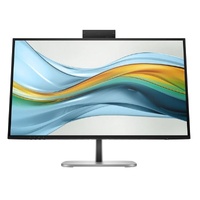 HP Series 5 Pro 527PM 27' 100Hz QHD Monitor 2.5K 2560x1440 16:9 5ms Height Adjustable Tilt Swivel Pivot 2xDP HDMI 1xUSB-C 100W PD Webcam LAN SPK VESA