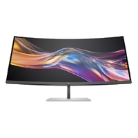 HP Series 7 Pro 738PU 38' Curved 4K WQHD Thunderbolt IPS Monitor 3840x1600 21:9 5ms Height Adjust Tilt Swivel Pivot HDMI DP USB-C VESA 3yrs