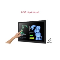 ViewSonic 32' 1080p Open Frame 10-Point PCAP Touch Monitor, 24/7 Operation and HDMI, DisplayPort and RS232, Kiosk, Factory, IP54