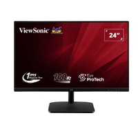 ViewSonic 24' Office Ultra Thin Bezel + SuperClear IPS, 2x Speakers, 4ms 100h FHD 1080, HDMI, VGA, 3.5 Audio, Multi-View, Eye Care. VESA 75m, Monitor