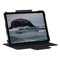 UAG Metropolis SE Apple iPAd Air 10.9' Case - Black (124473114040), DROP+ Military Standard, Adjustable Stand, Soft Impact-Resis