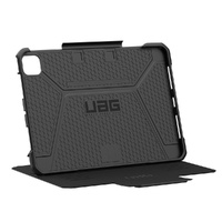 UAG Metropolis SE Apple iPad Pro 11' 5th Gen Case - Black (124475114040), DROP+ Military Standard, Adjustable Stand, Soft Impact
