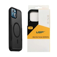Phonix Apple iPhone 16 Plus (6.7') Armor Rugged Case With MagSafe Black - Military-Grade,  Multi layers, No-Slip, Sleek, Ultimate Protection