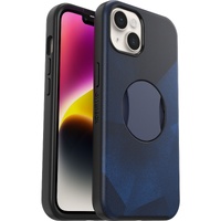 OtterBox OtterGrip Symmetry Apple iPhone 14 / iPhone 13 Case for MagSafe Blue Storm - (77-89875), Antimicrobial, 3X Military Standard Drop Protection