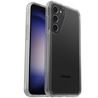 OtterBox Symmetry Clear Samsung Galaxy S23+ 5G (6.6') Case Clear - (77-91192), Antimicrobial, 3X Military Standard Drop Protecti