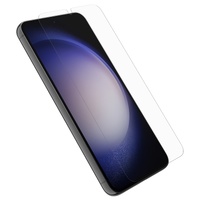 OtterBox Alpha Flex Antimicrobial Samsung Galaxy S23+ 5G (6.6') Screen Protector Clear - (77-91271), Superior Scratch Protection