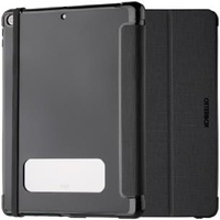 OtterBox React Folio Apple iPad (10.2') (8th & 9th Gen) Case Black - (77-92194), Military Standard Drop Tested, Raised Edges, Ap