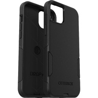 OtterBox Commuter Apple iPhone 15 Plus (6.7") Case Black - (77-92577), Antimicrobial, DROP+ 3X Military Standard, Dual-Layer, Raised Edges