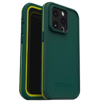 OtterBox Fre MagSafe Apple iPhone 15 (6.1") Case Pine (Green) - (77-93439), DROP+ 5X Military Standard,2M WaterProof,Built-In Screen Protector