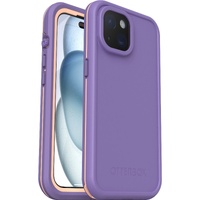 OtterBox Fre MagSafe Apple iPhone 15 (6.1") Case Rule of Plum (Purple) - (77-93440),DROP+ 5X Military Standard,2M WaterProof,Built-In Screen Protector