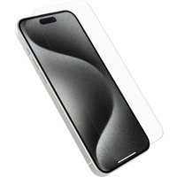 OtterBox Glass Apple iPhone 15 Pro Max (6.7") Screen Protector Clear - (77-93931), Drop+ Protection, Anti-Scratch, Flawless Touch