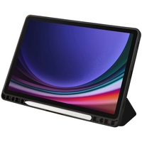 OtterBox React Folio Samsung Galaxy Tab S9 (11') Case Black - (77-95118), DROP+ Military Standard, Pencil Holder, Multi-Position