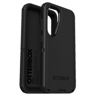 OtterBox Defender Samsung Galaxy S25 5G (6.2") Case Black - (77-97334), DROP+ 7X Military Standard, Wireless Charging Compatible