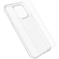 OtterBox React Case with Screen Protector Apple iPhone 15 Plus (6.7") Clear - (78-81236),DROP+ Military Standard Case ,2X Anti-S