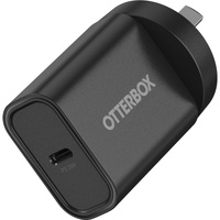 OtterBox 20W USB-C (Type I) PD Fast Wall Charger - Black (78-81350), Compact, Drop Tested,Safe & Smart Charging,Best for Apple,Samsung & USB-C Devices