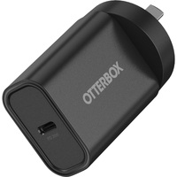 OtterBox 20W USB-C (Type I) PD Fast Wall Charger - Black (78-81350), Compact, Drop Tested,Safe & Smart Charging,Best for Apple,Samsung & USB-C Devices