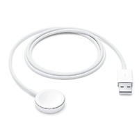 Pisen Apple Watch Magnetic Fast Charger to USB-A White (1m) - White, Lightweight, Easy-to-Carry Portable design, Smart Charging, Aluminium Alloy