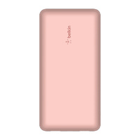 Belkin Boost Charge USB-C Power Bank 20K 15W - Pink (BPB012btRG), 6-inch USB-C  to A cable included, Slim and compact design