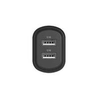 Cygnett PowerPlus 12W Dual Port (2x USB-A 12W) Wall Charger - Black (CY3672PDWLCH), Small, Lightweight & Compact Design, Travel Ready,Charge 2 Devices