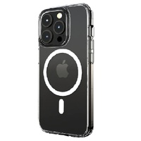 Cygnett AeroMag Apple iPhone 15 Pro (6.1") Magnetic Clear Case - (CY4580CPAEG),Raised Edges,TPU Frame,Hard-Shell Back,Magsafe Compatible,4FT DropProof