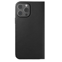 Cygnett UrbanWallet Apple iPhone 15 Pro Max (6.7") Leather Wallet Case - Black (CY4593URBWT) 360 Protection Multi-Angle, 2x Card Slots, 4ft DropProof