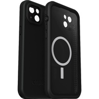 OtterBox FRE Magsafe Apple iPhone 14 Plus Case Black - (77-90169), DROP+ 5X Military Standard, 2M WaterProof,Built-In Screen Pro