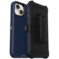 OtterBox Defender Apple iPhone 14 Plus Case Blue Suede Shoes - (77-88367), DROP+ 4X Military Standard,Multi-Layer,Included Holst