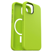 OtterBox Symmetry+ MagSafe Apple iPhone 14 / iPhone 13 Case Lime All Yours (Green) - (77-89032), Antimicrobial,DROP+ 3X Military Standard,Raised Edges