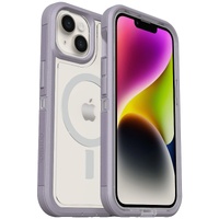 OtterBox Defender XT Clear MagSafe Apple iPhone 14 / iPhone 13 Case Lavender Sky(Purple) - (77-90063), DROP+ 5X Military Standar