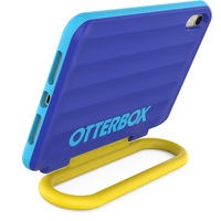 OtterBox Kids EasyClean Apple iPad Mini (8.3") (6th Gen) Case with Screen Protector Blued Together (Blue) - (77-90398), DROP+ Military Standard