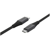 OtterBox USB-C to USB-C Fast Charge Premium Pro Cable (2M) - Black (78-80888), 60W,30K Bend,Samsung Galaxy,Apple iPhone,iPad,MacBook,Google,OPPO,Nokia