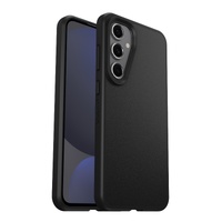 OtterBox React Samsung Galaxy S24 FE Case Black - (77-97080),Antimicrobial,DROP+ Military Standard,Raised Edges,Hard Case,Soft Grip,Ultra-Slim
