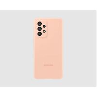 Samsung Galaxy A53 5G (6.5') Silicone Cover -Awesome Peach(EF-PA536TPEGWW),Slender form, serious safeguarding,Protect Your Phone from Shocks and Bumps