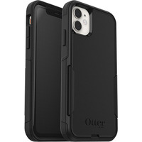 OtterBox Commuter Apple iPhone 11 Case Black - (77-62463), Antimicrobial, DROP+ 3X Military Standard, Dual-Layer, Raised Edges, Port Covers, No-Slip
