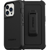 OtterBox Defender Apple iPhone 13 Pro Case Black - (77-83422), DROP+ 4X Military Standard, Multi-Layer, Included Holster, Raised Edges, Rugged