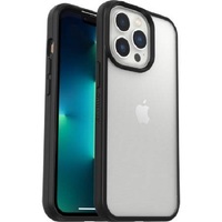 OtterBox React Apple iPhone 13 Pro Case Black Crystal (Clear/Black) -(77-85593),Antimicrobial,DROP+ Military Standard,Raised Edges,Hard Case,Soft Grip