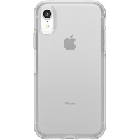 OtterBox Symmetry Clear Apple iPhone XR Case Clear - (77-59875), Antimicrobial, DROP+ 3X Military Standard,Raised Edges,Ultra-Sleek,Durable Protection