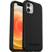 OtterBox Symmetry+ MagSafe Apple iPhone 12 Mini Case Black - (77-80137), Antimicrobial, DROP+ 3X Military Standard, Raised Edges, Ultra-Sleek
