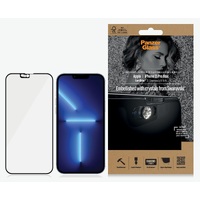 PanzerGlass Apple iPhone 13 Pro Max CamSlider Embellished with Crystals from Swarovski Screen Protector - Black (2752), AntiBacterial, Edge-to-Edge