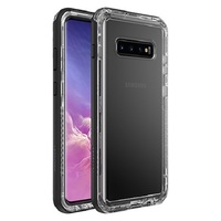 LifeProof NEXT Case for Samsung Galaxy S10+ - Black Crystal (77-62078), DropProof from 2M, DirtProof, SnowProof, Sealed Ports Block Dust